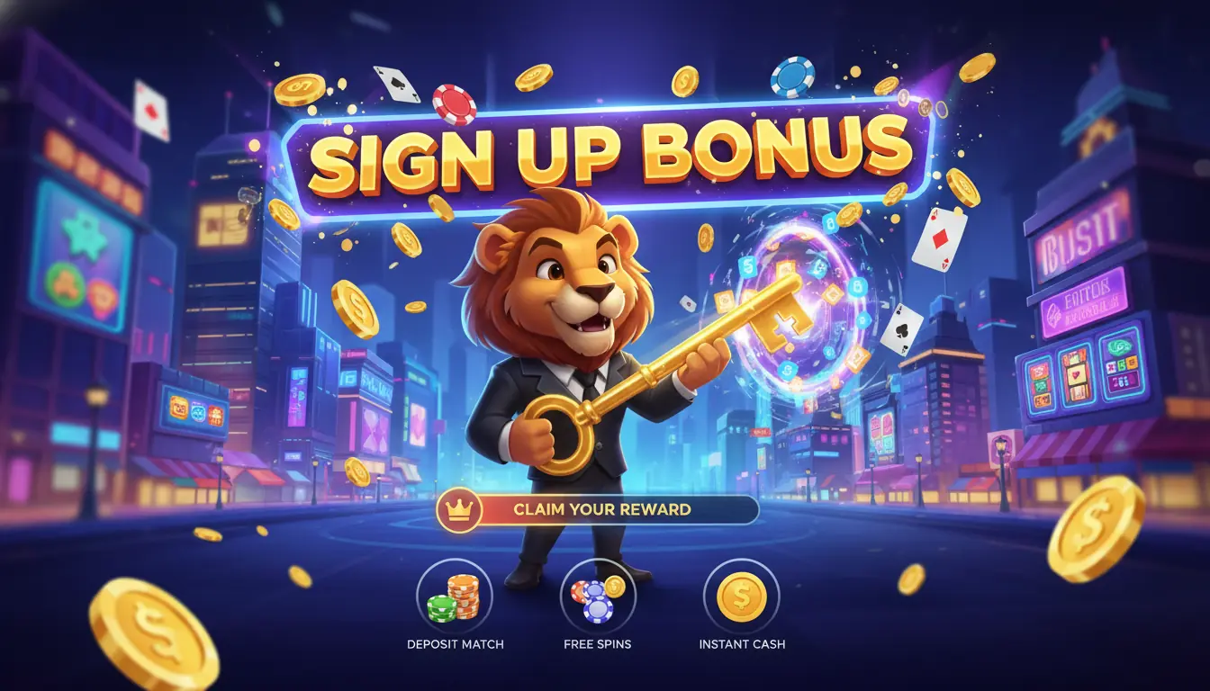 Red sign up bonus